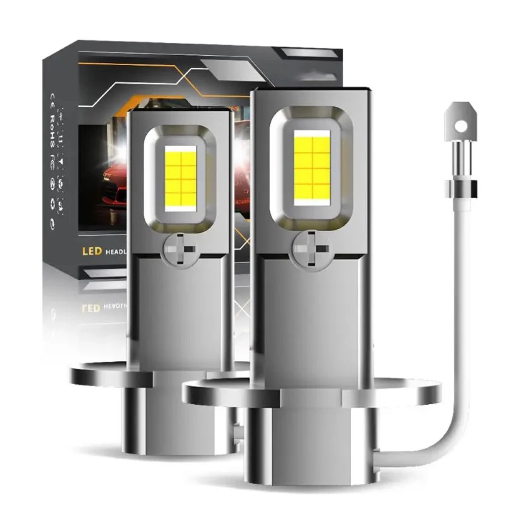 120W 30,000LM Mini CSP LED Headlight Bulbs 1