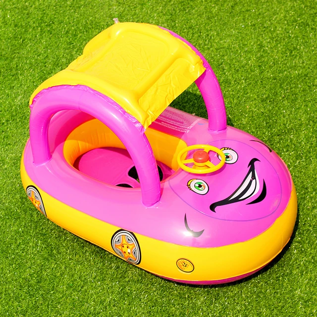 Safety Float Seat Baby Swimming Ring Boat Beach Air Mattress Pools Accessories Swimming Ring Floats Water Pool Toys 4