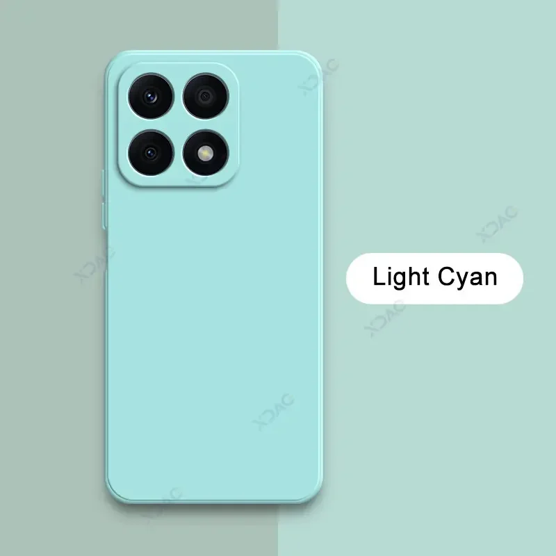Luxury Cellphone Cases: Full Camera Protection Soft Square Liquid Silicone Back Cover