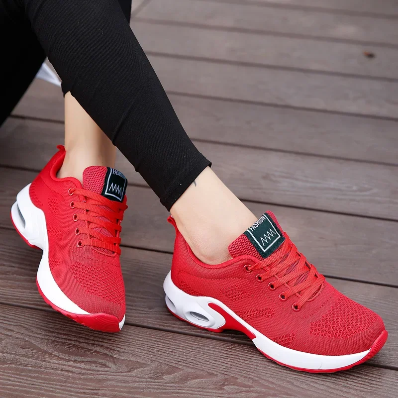 Carbon Board Running Shoes Ultra Light Shock Absorption Summer Women's Full Palm Air Cushion