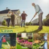 Grass Whip with Double-Edged Serrated Sharp Steel Blade Manual Weed Grass Cutter with 30 Inch Handle Handheld Weed Whacker 6