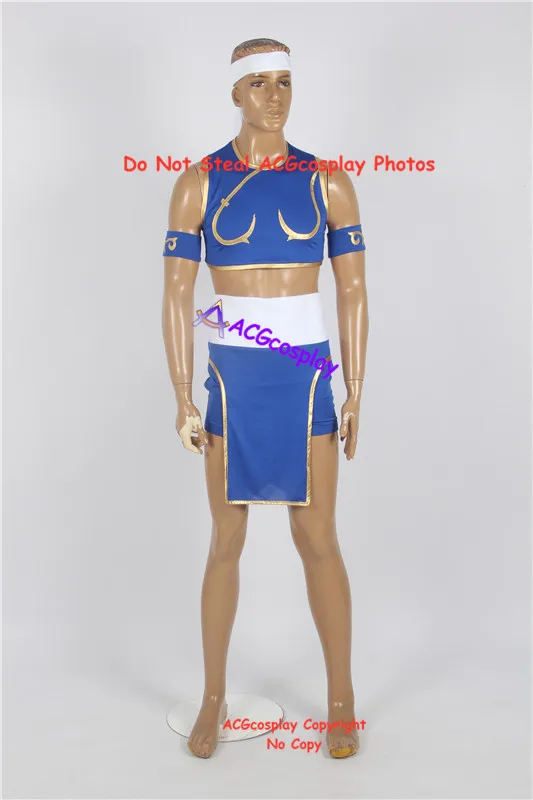 

Костюм для косплея Чунь ли, костюм чунли, мужская версия, acgcosplay включает шорты