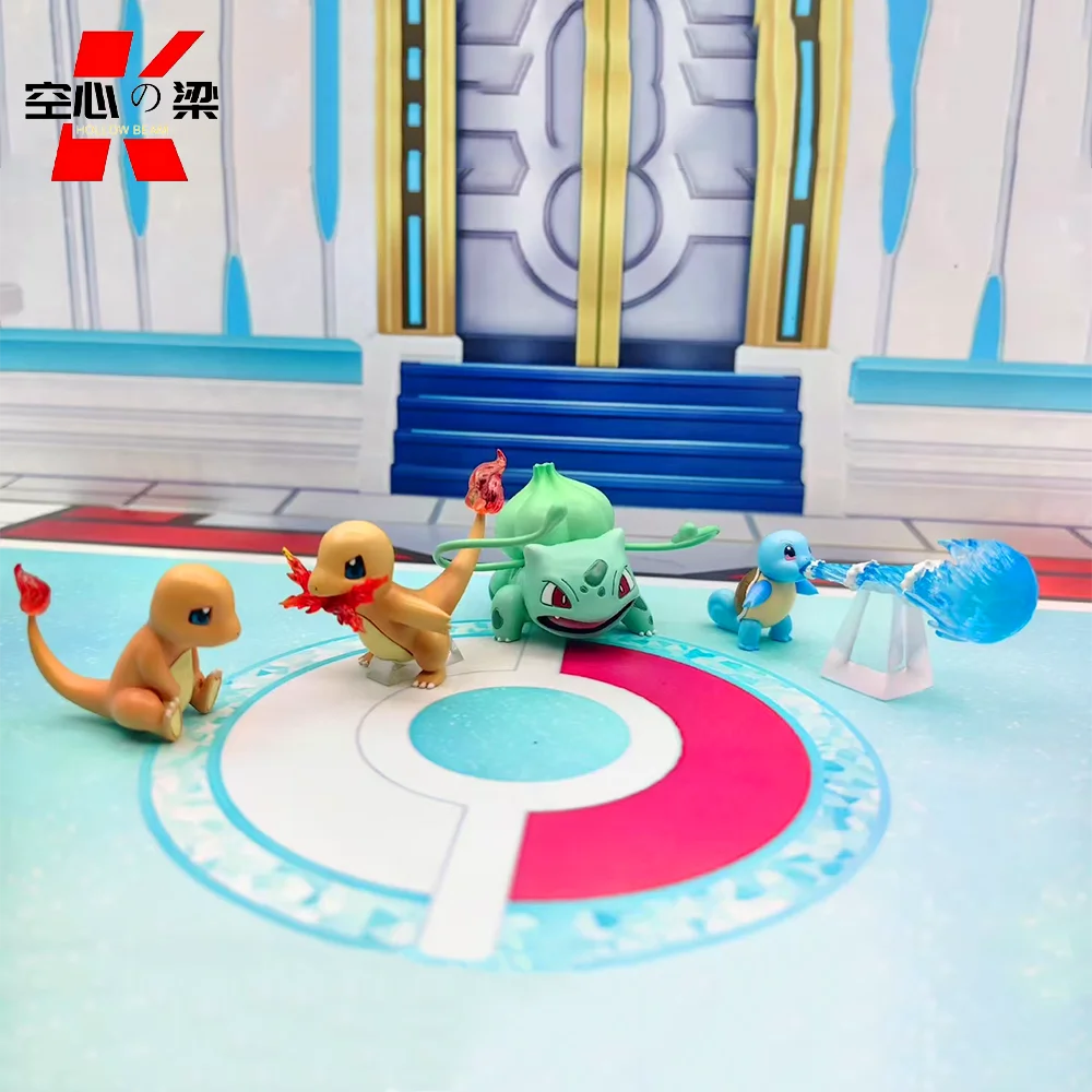 1/20スケールワールド】フシギダネ&ゼニガメ&ヒトカゲ おもちゃ