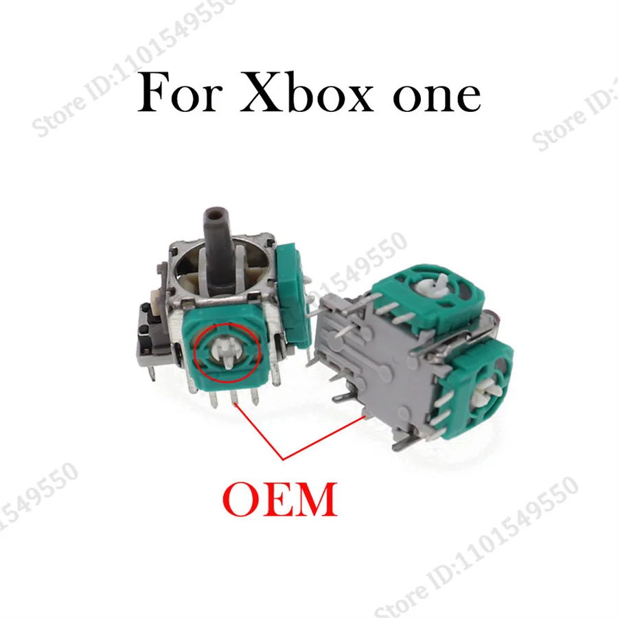 50pcs Xbox One Controller 3Pin 3D Analog Joysticks Sensor Module with Potentiometer Replacement