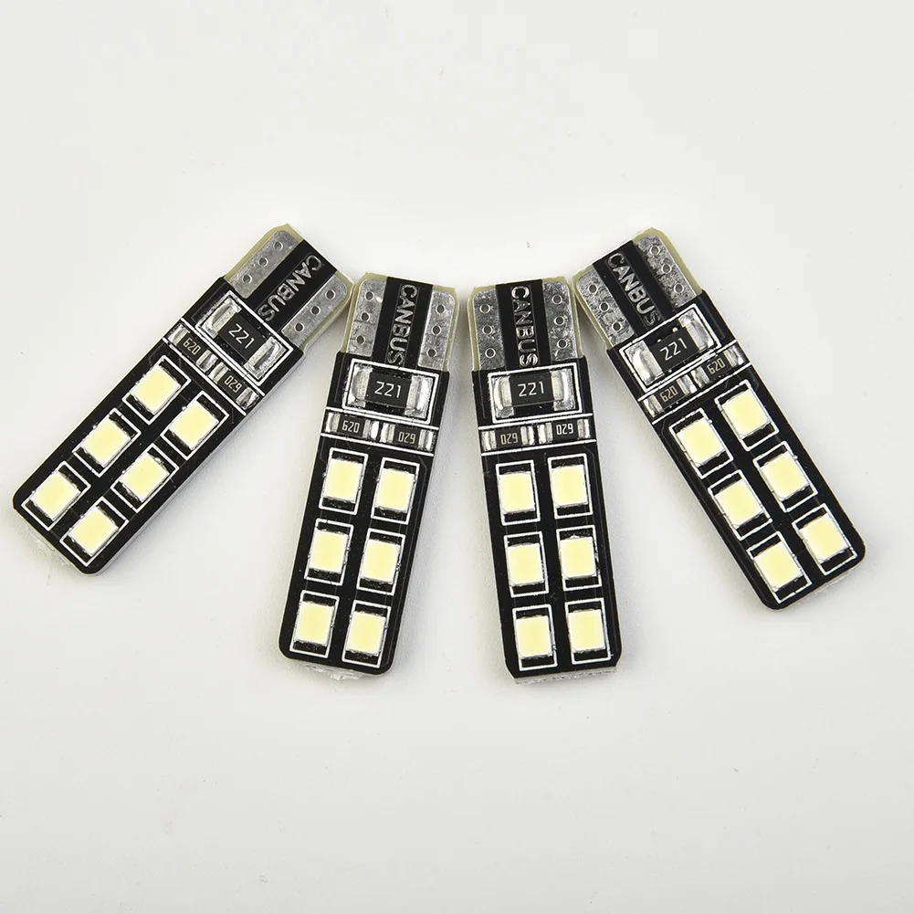 

4Pcs Error Free Eyebrow Eyelid Light Bulb For LED Mercedes-Benz W204 C300 C350 6000K White Parking Lamp Plug And Play