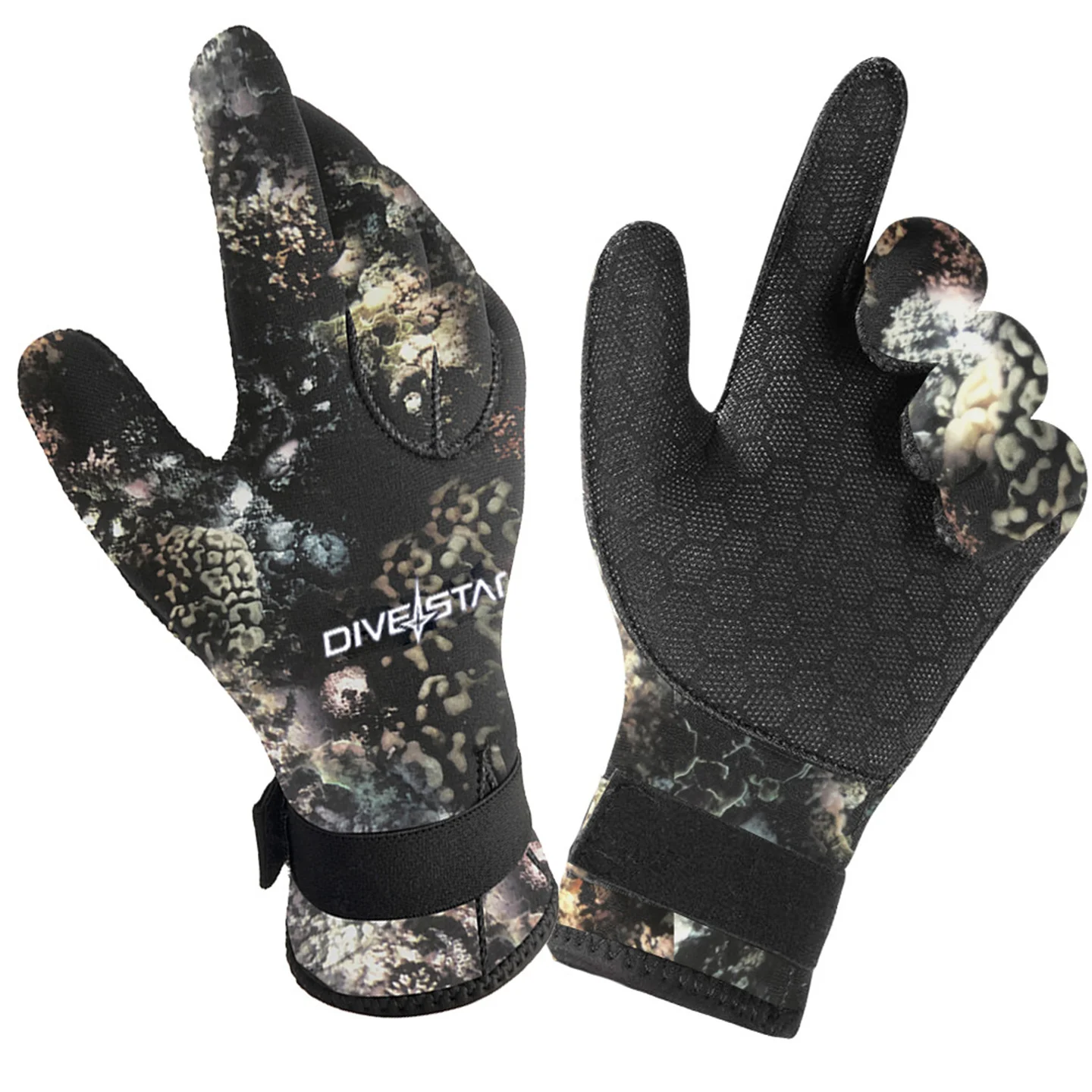 

Camouflage 3mm/5mm Neoprene Diving Gloves Wear-resistant Anti Prickling Adult Fishing Spearfishing Snorkeling Swimming Gloves