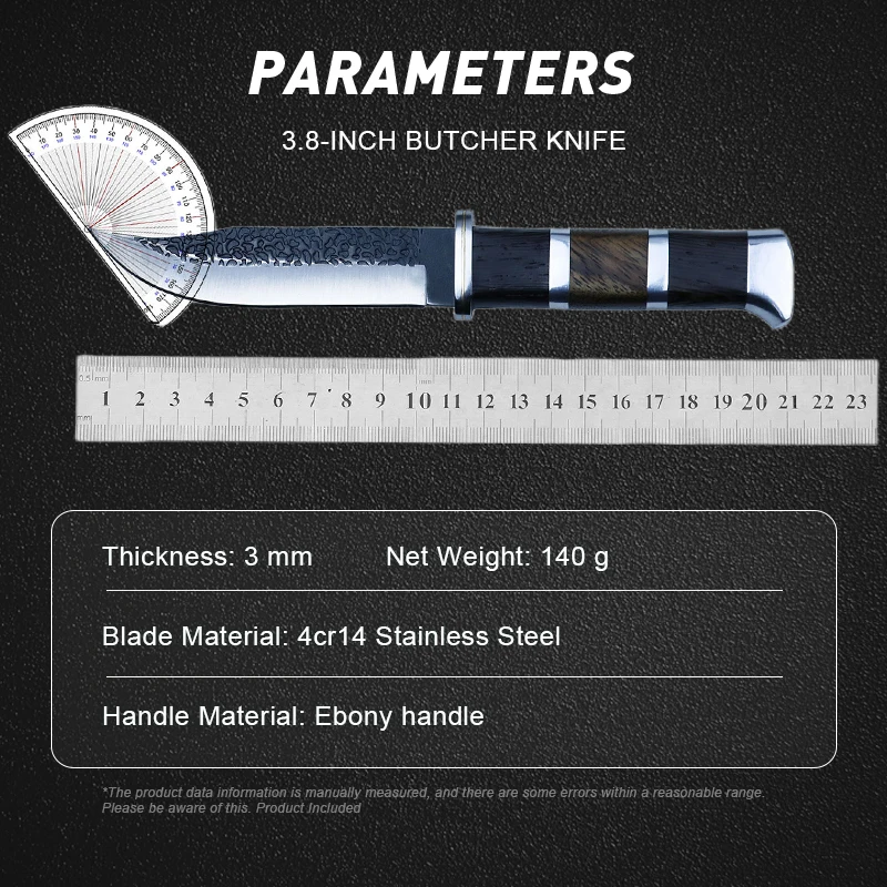 Handmade Forged Outdoor Survival Knife 6