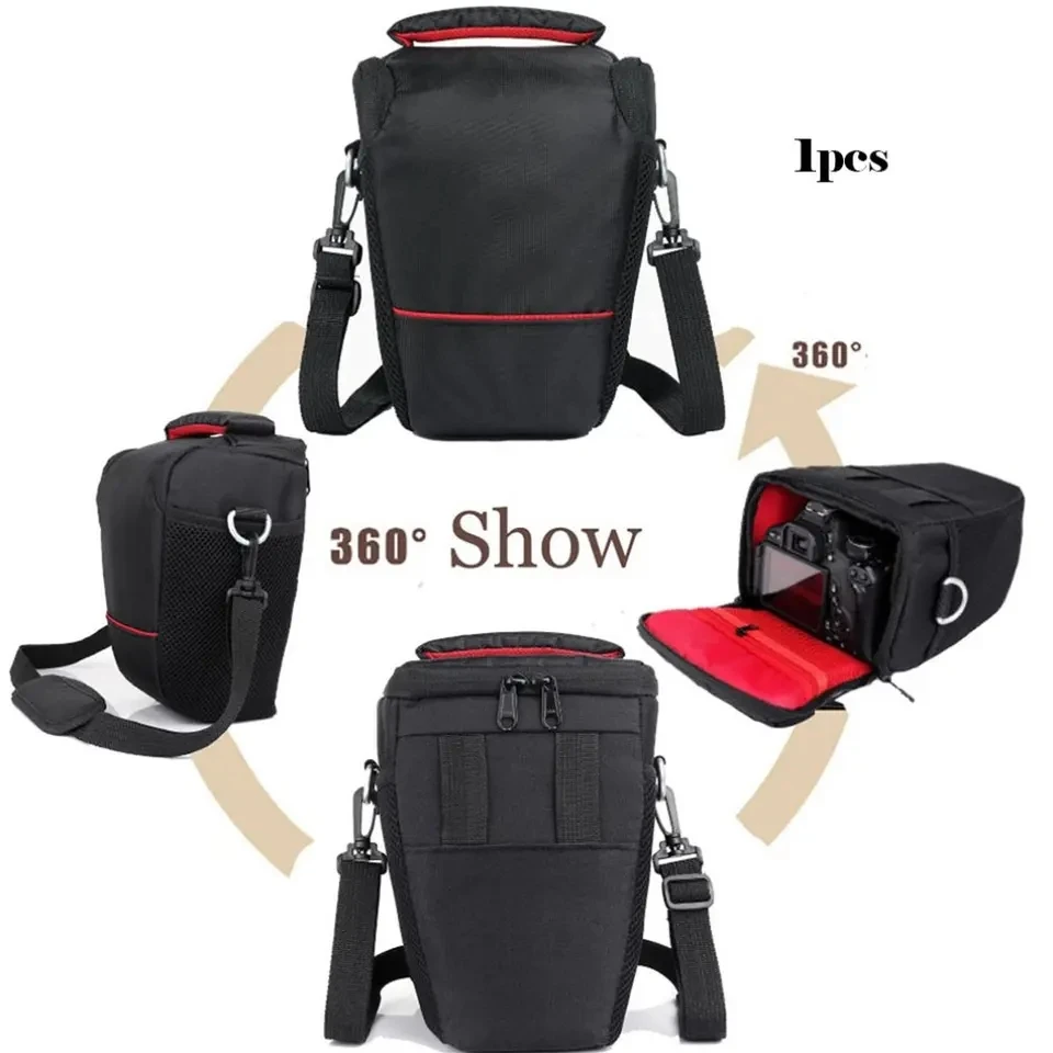 DSLR 카메라 가방 방수 케이스 Canon EOS R R8 R7 R6 R5 90D 2000D 4000D T7 T100 T8i Nikon P950 P900 D3500 D5600 Z5 Z7 Z6 II