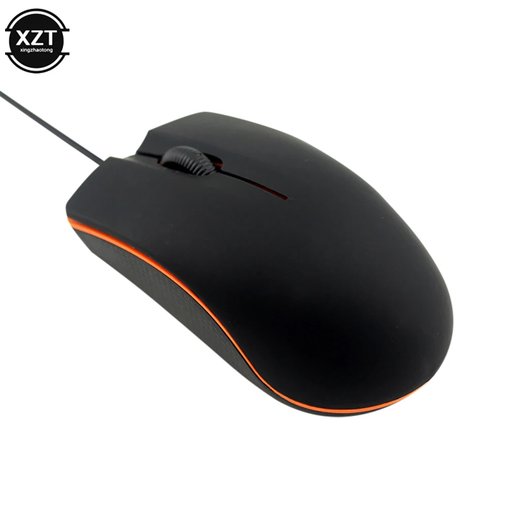 Mini USB 3D Wired Mouse Optical 1000 DPI Gaming Frosting Mice Ergonomic For Laptop Notebook Desktop Computer For Lenovo Laptop