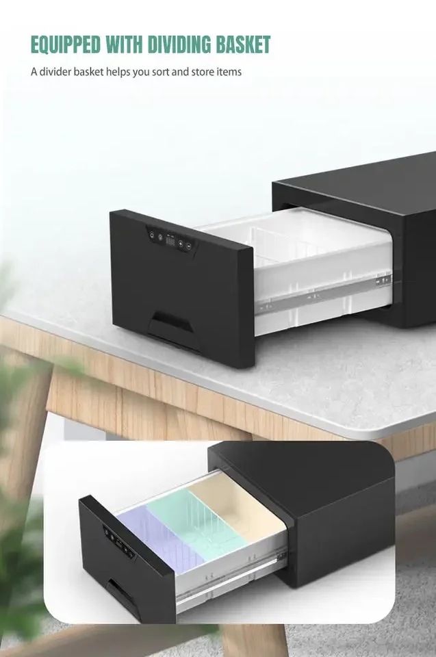 Stainless Steel Material Portable Drawer Fridge 12V 24V Car Freezer 220V Slide Out Drawer Refrigerator 6