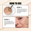 Three Color Concealer Eyeshadow Full Cover Black Eye Circles Long Last Matte Contour Repair Foundation Professional Makeup Cream 6