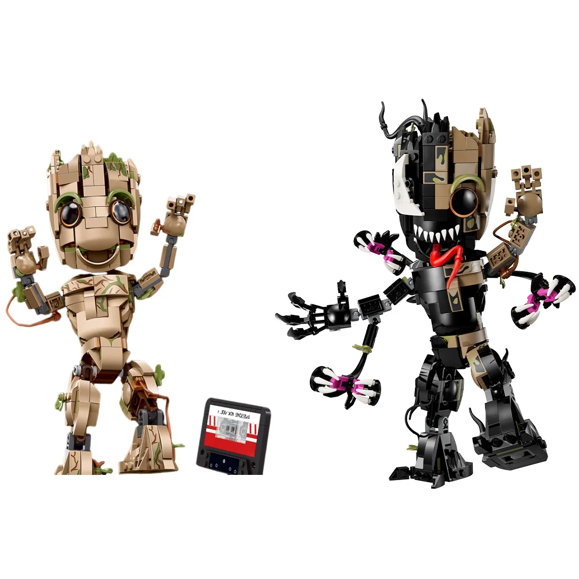 

76217 76249 I am Groot Набор строительных блоков мини Экшн-Фигурки игрушки