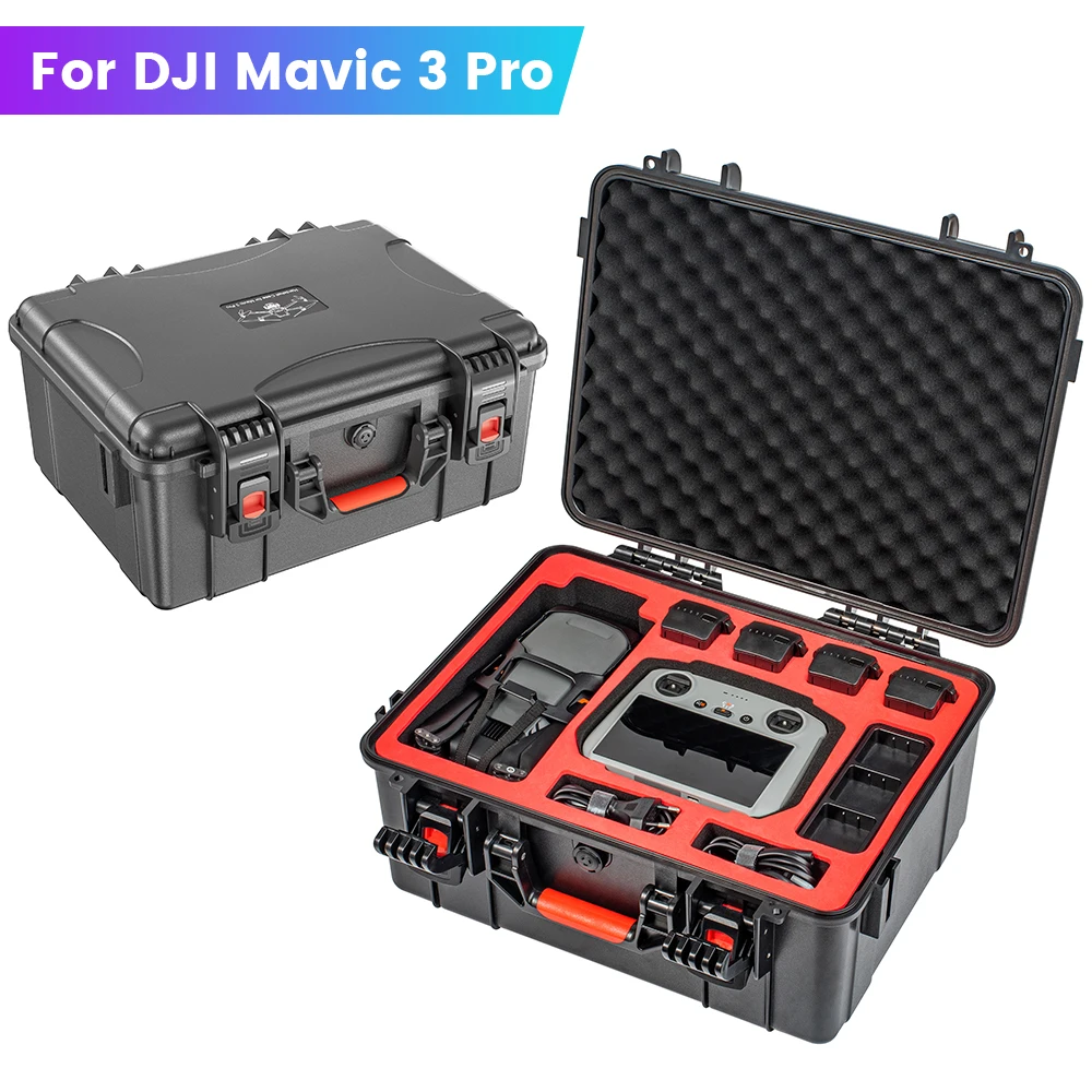 Mavic 3 Proケース用ハードケース,防水ハードキャリングケース