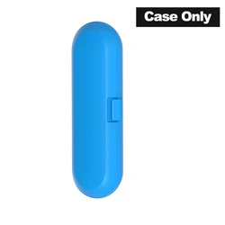 Universal Electric Toothbrush Travel Case - Portable Protective Storage Organizer (Blue)