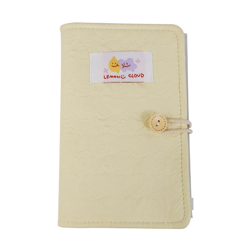 Fabric Hand Account Notebook for Family Financial Management