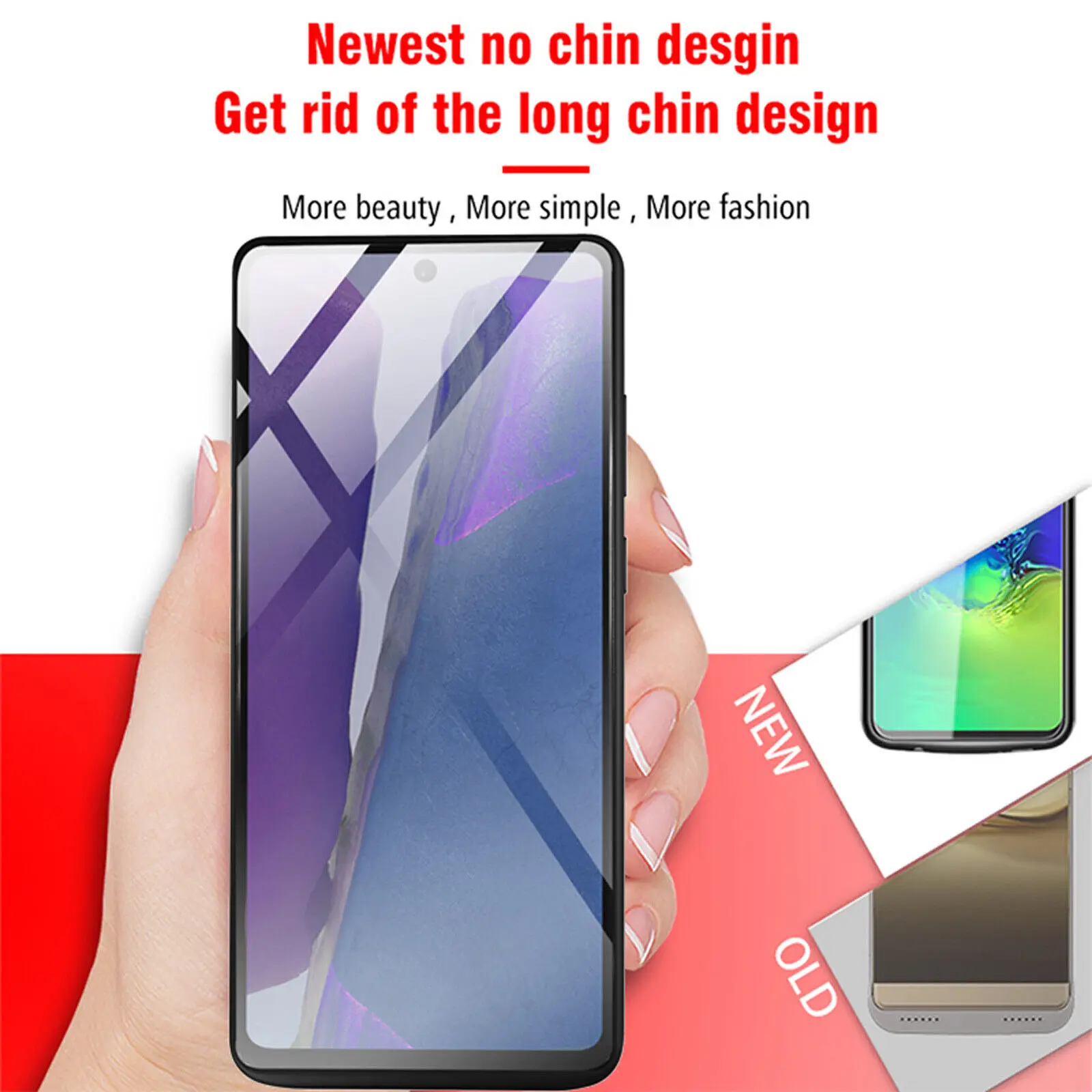 Power Bank For Samsung S8 S9 S10 S20 S21 FE S22 S23 Note 20 8 9 10 Plus Ultra External Battery Case Portable power bank cell phone chargers