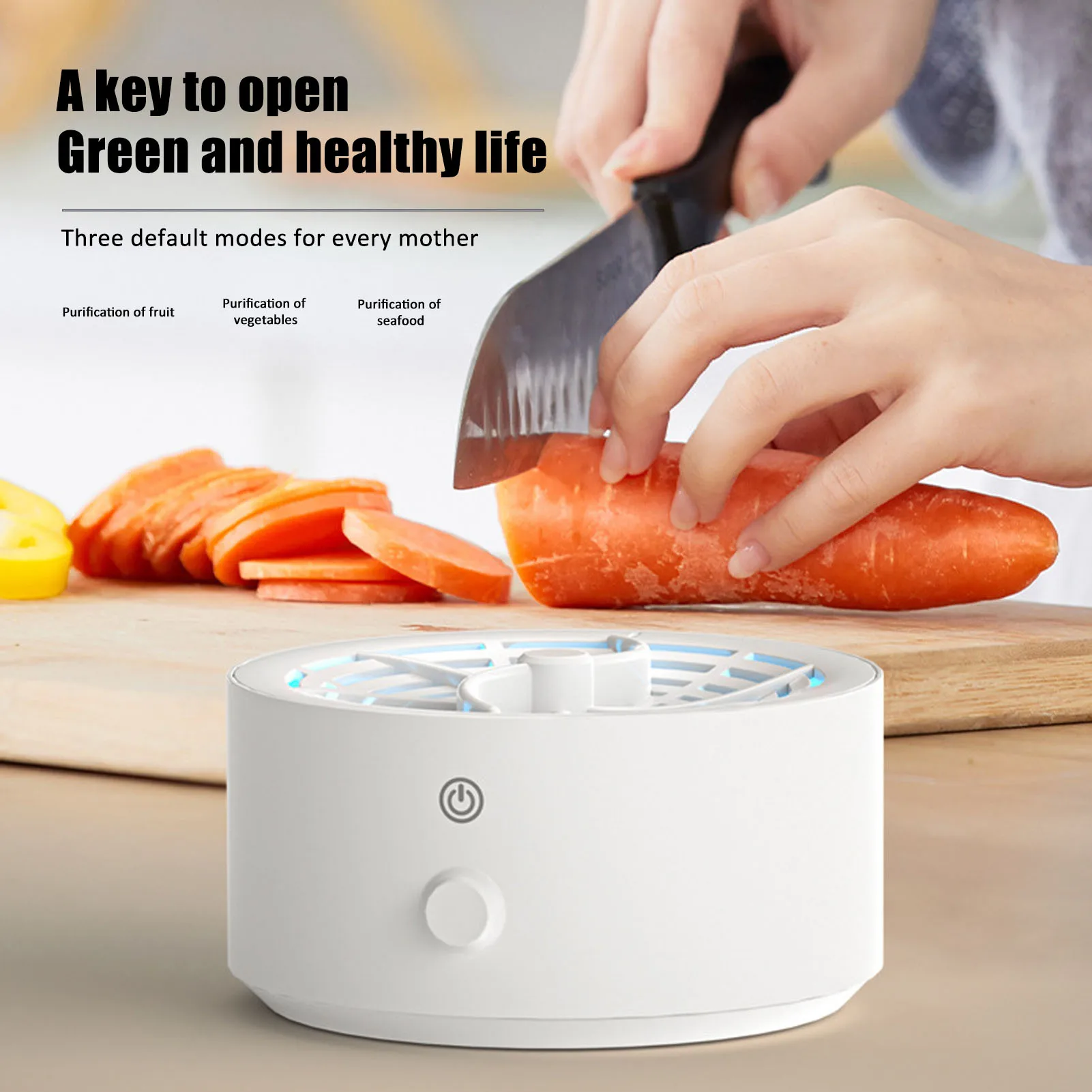 Dishwasher Fruit Vegetable Washing Machine Portable Wireless Fruit Food Purifier Household Food Cleaner Machine Removes Pesticid 4