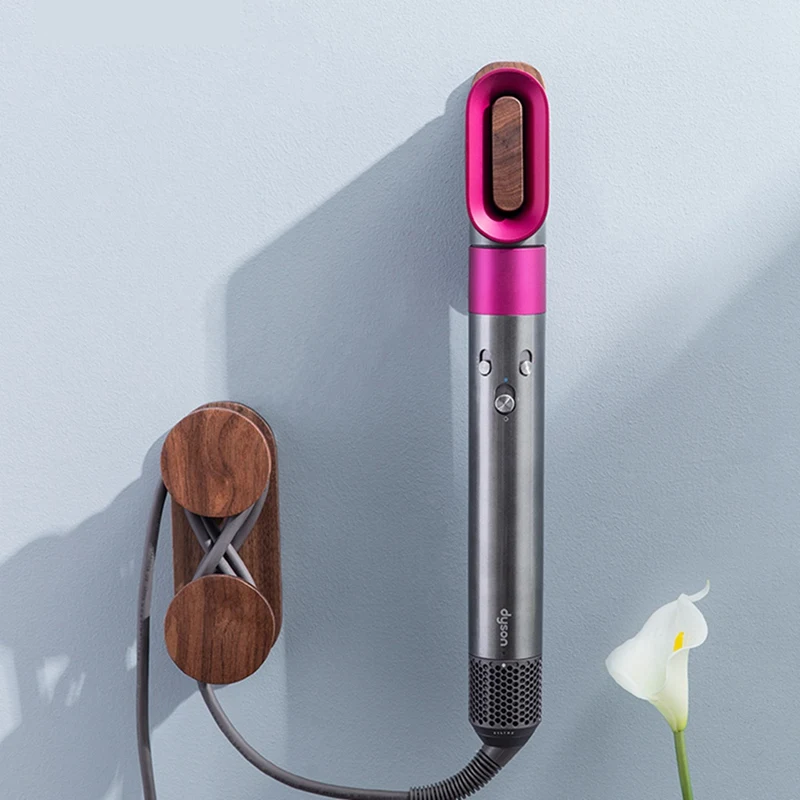 Hair Dryer Holder Wall Mount Storage For Dyson Airwrap Complete Styler Storage Rack For Hair Curling Wand Bathroom 2