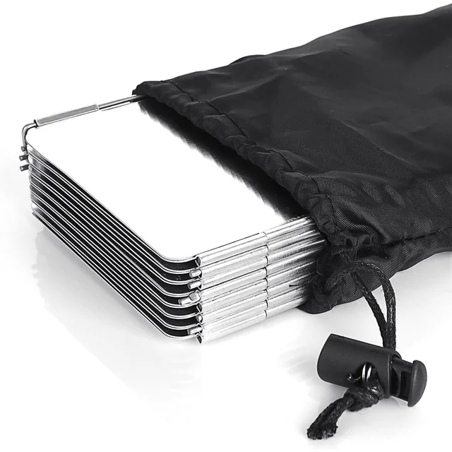 Folding Camping Stove Windshield 6