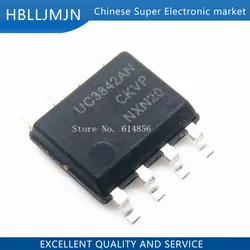 100PCS SOP - 8 SMD Power Management ICs (UC3843B)
