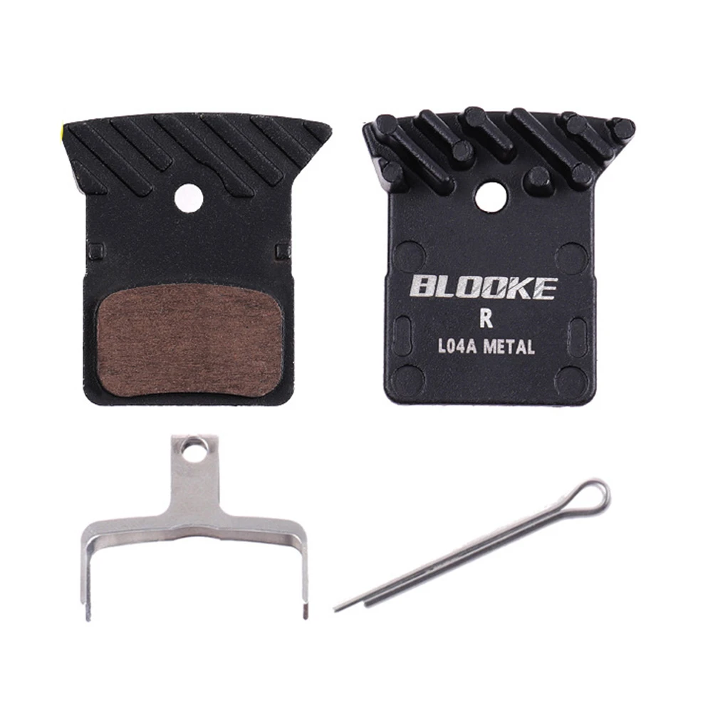 MTB Bike Hydraulic Disc Brake Pads Bicycle Disc Brake Pad Cycling Brake Pads Heatsinks Resin