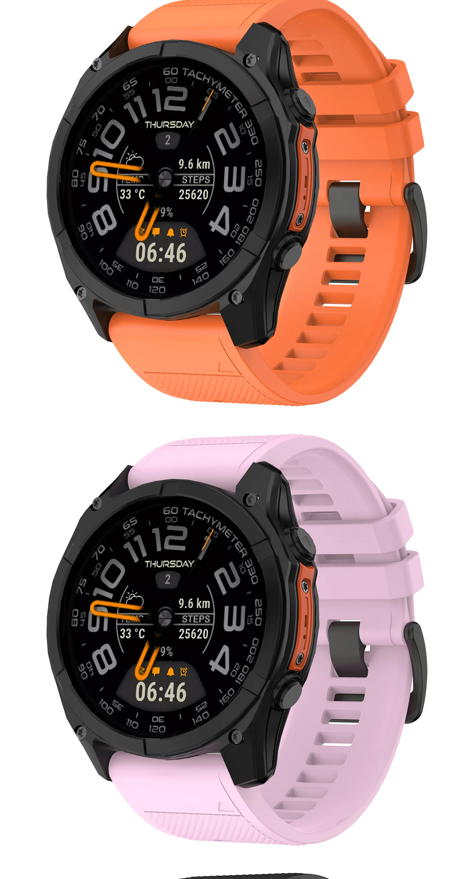 Armband für Garmin Fenix 5 5X Plus 22 26mm QuickFit Uhrenarmband für Fenix 6X 7X 6 7 Pro Solar Fenix 8 Epix Pro 47 51mm Uhr Correa – Detail 3