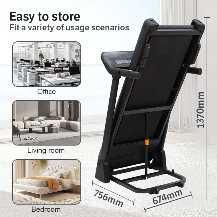 Hot Selling Product High Quality Electric Treadmill Home Fitness Foldable Running Treadmill Machine with Incline