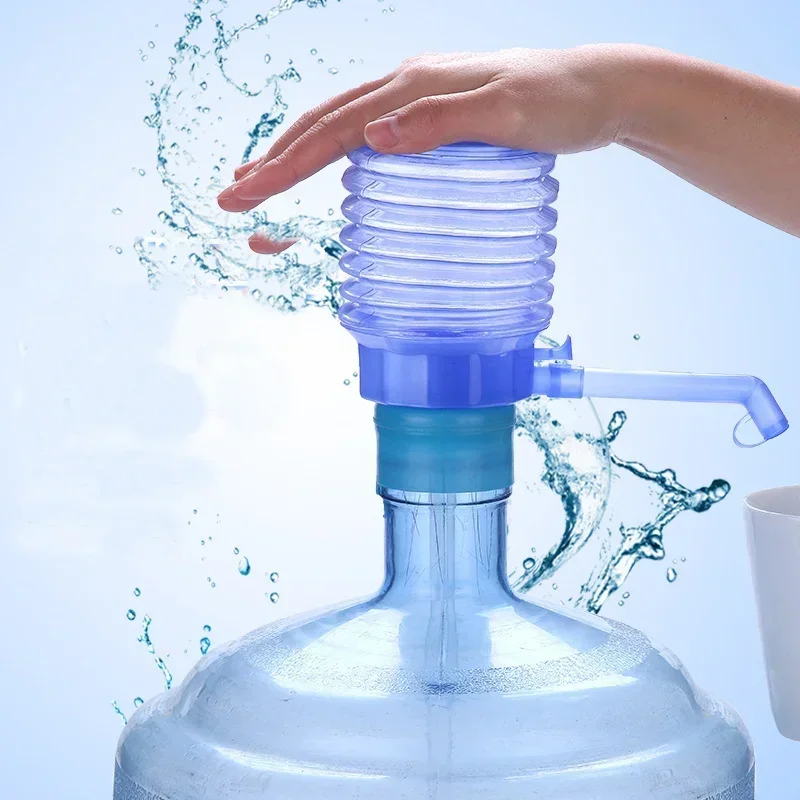 Water pump water dispenser water bottle pump beverage dispenser water dispenser pump New Clean and Sanitary Portable Bottled Drinking Water Hand Press Removable Tube Innovative Vacuum Action Manual Pump Dispenser