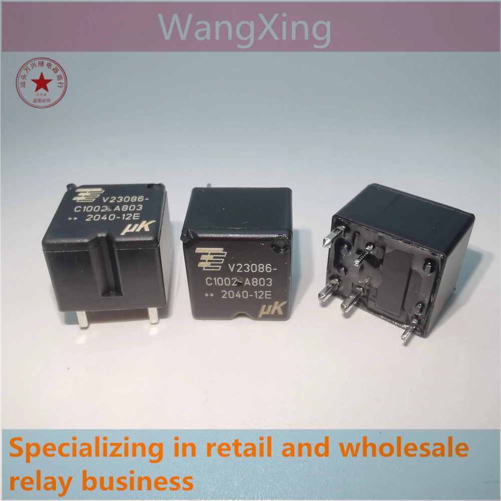 

V23086-C1002-A403 V23086-C1002-A803 Electromagnetic Power Automotive Relay 5 Pins