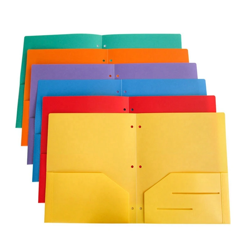 24-pack-heavy-duty-plastic-two-pocket-folders-folders-with-pockets-2-pocket-folder-and-3-holefile-folders6-colors