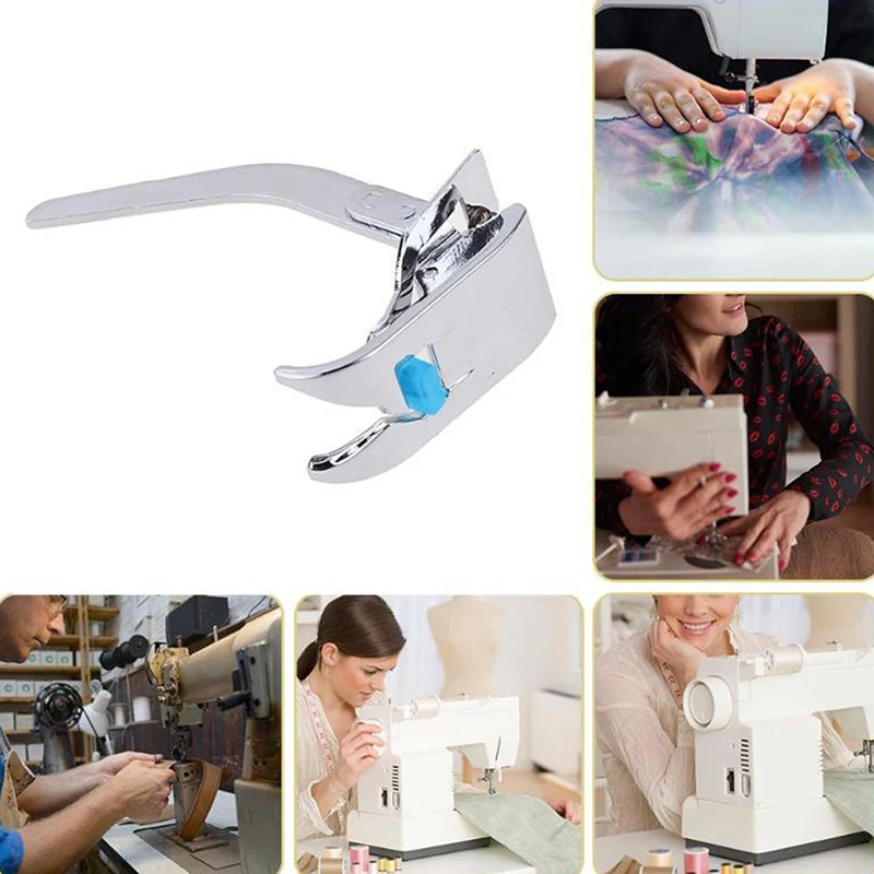 Piedino Tricot A Scatto Con Gambo Basso Per Singer Brother Elna Pfaff Viking Knit Foot Accessori Per Macchine Da Cucire Piedino Ruffler