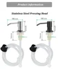 Premium Stainless Steel Soap Dispenser Extension Tube Set - Ideal for Kitchen Sinks & Bathroom, with Automatic Function 5