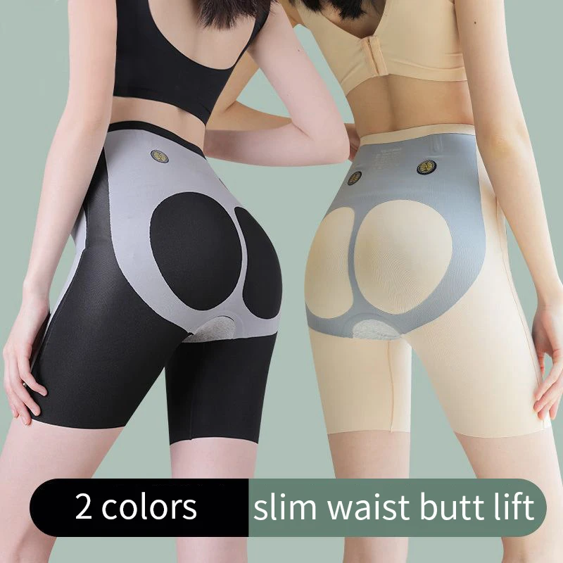 Amberoxus ElaShape Unique Fiber Restoration Shaper Women Seamless High  Waisted Tummy Control Body Shaper Panties Belly Slimming