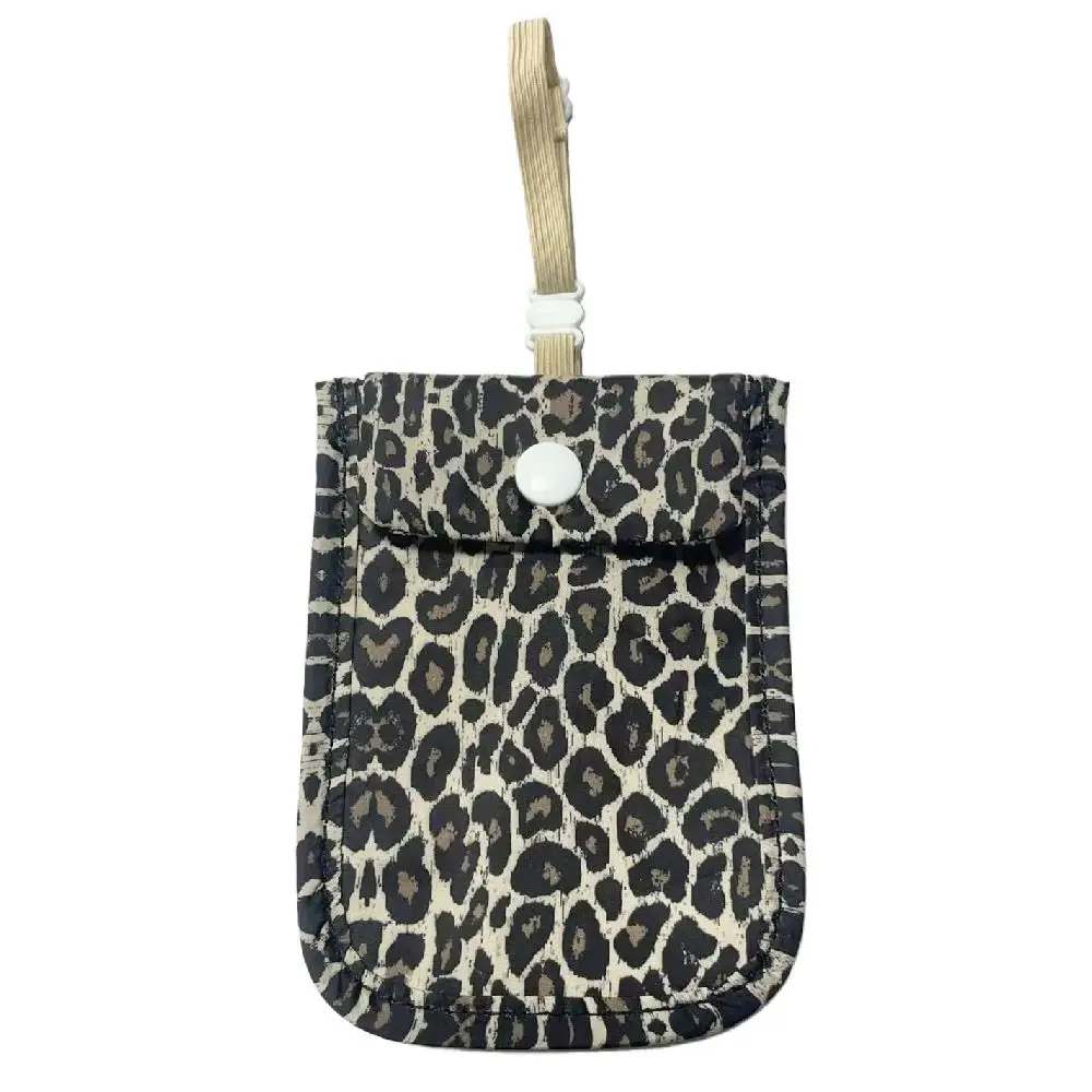 Solid Color Anti-Theft RFID-Blocking Bra Wallet with Adjustable Strap