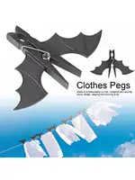 2pcs Plastic Bat Windproof Clothes Pegs Multipurpose Hanging Clips For Clothes Towels Socks Home Drying Clips 1