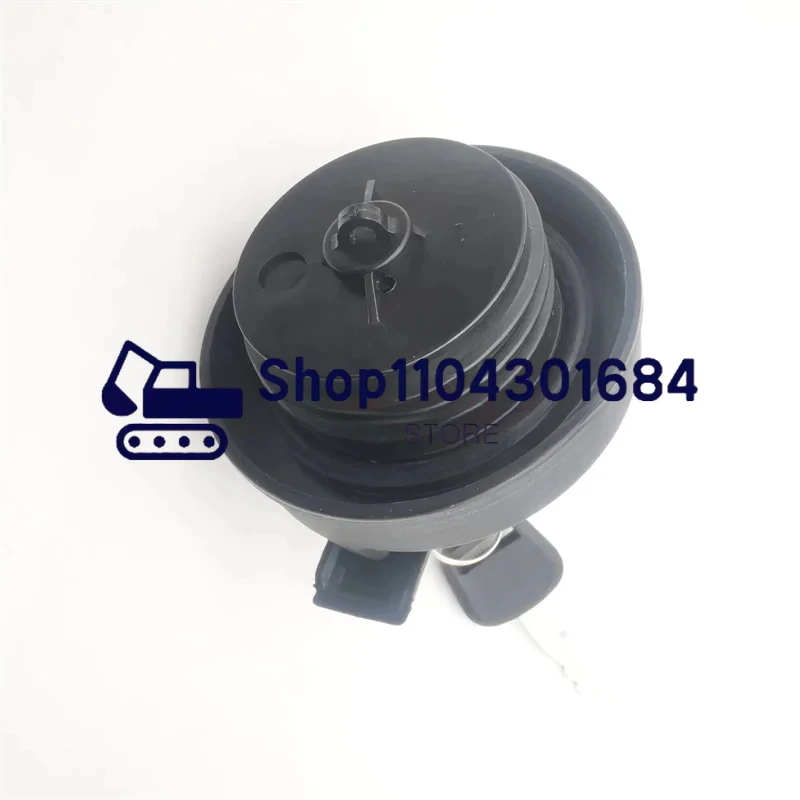 JCB BACKHOE DIESEL FUEL CAP WITH 2 KEYS PART NO. 332/F4780 OR 331/11403