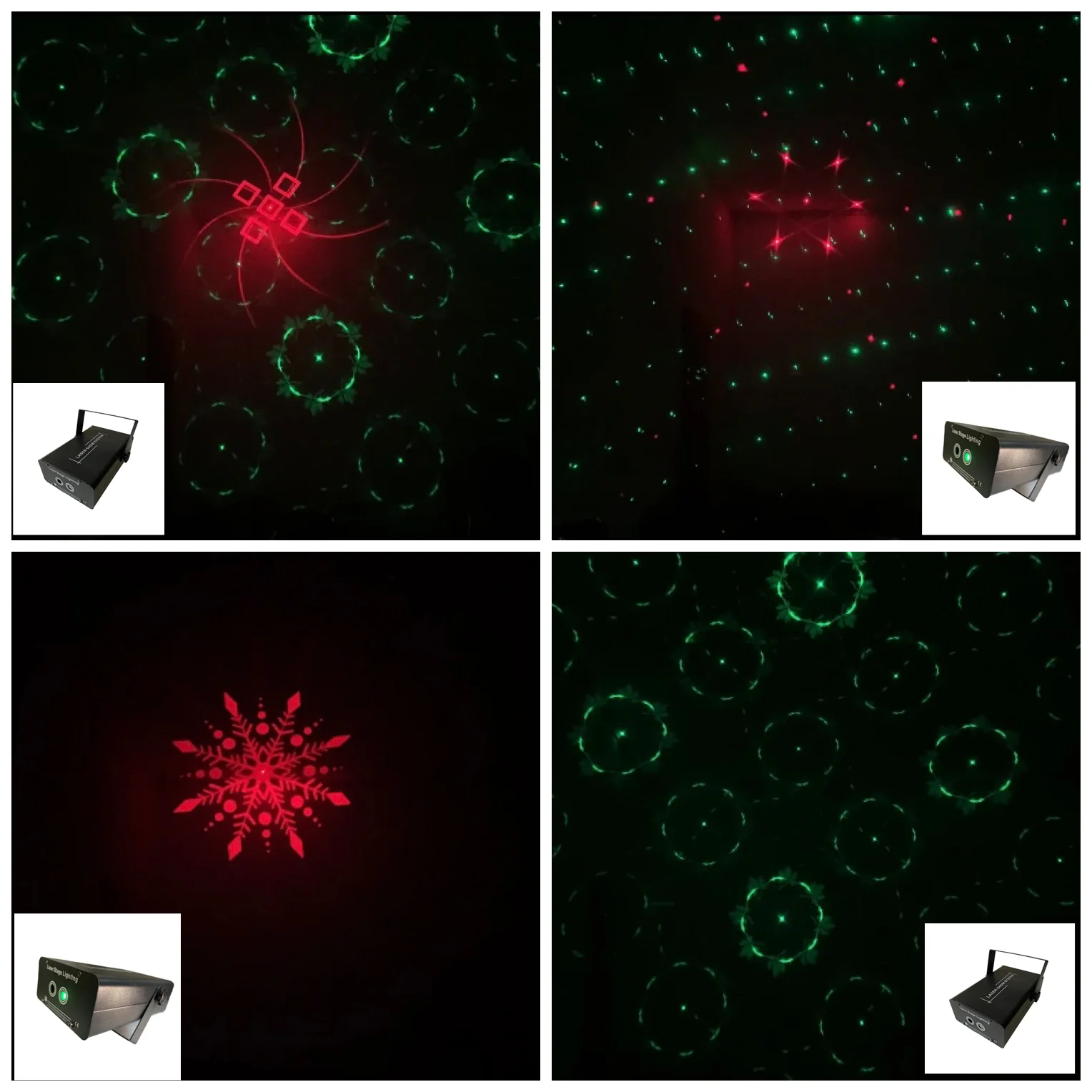 

Лазерный проектор с двойной диафрагмой RGB, сканер для создания внутреннего освещения, лазерного шоу, освещения диджея, освещения