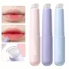 Silicone Lip Brushe with ABS Plastic Handle, Portable Lipstick & Lip Balm Applicator with Cap,Perfect Blending & Smudge Cover 1