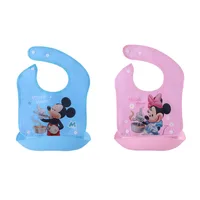 Cartoon Baby Bib Waterproof Solid Infant Bandana Bibs Newborn Feeding Burp Cloth Drooling Scarf Dropship 1