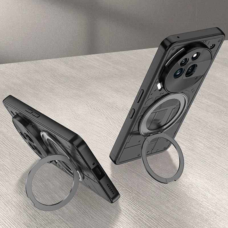 Enhanced Product Title:  
GKK Magnetic Shockproof Ring Holder Case with 360° Rotation and Wireless Charging Compatibility