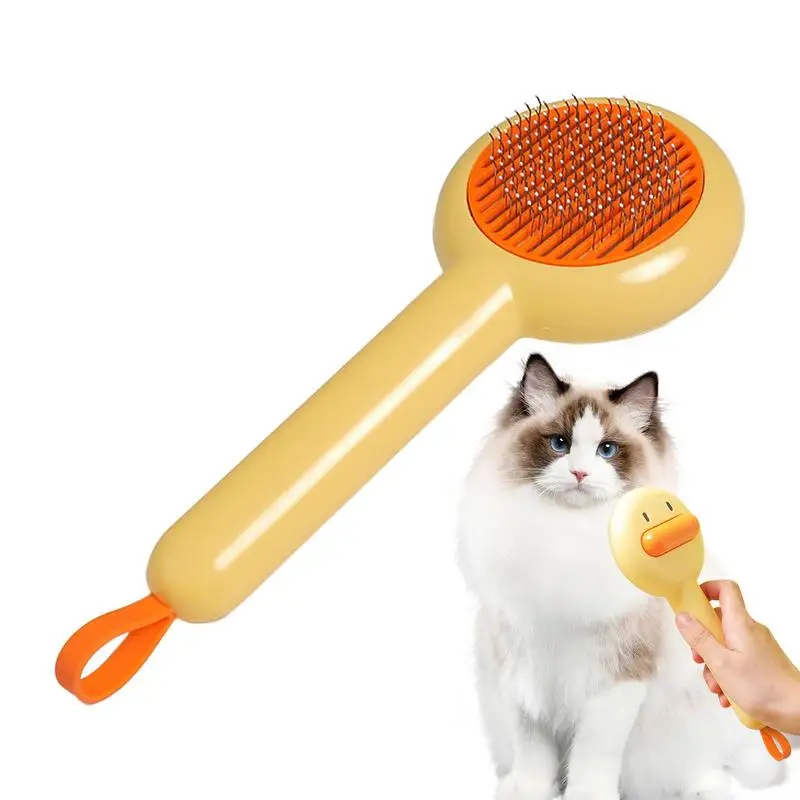 

Cat Grooming Brush Portable Deshedding Tool Removes Knots And Tangled Hair Deshedding Tool Pet Grooming Rake And Brushes For