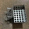 Cylinder Ice Pop Mold Column Ice-lolly Popsicle Mould Full Stainless Steel Great DIY Tool 40 Cells In One 5