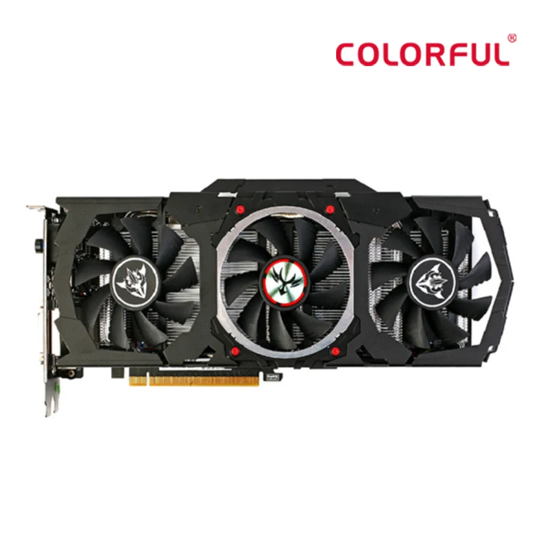 gpu pc Colorful Raphic Card GTX 950 960 1050TI 1060 1650 2GB 3GB 4GB 6GB  Video Cards GPU DVI HDMI DP  Desktop CPU Motherboard best graphics card for pc