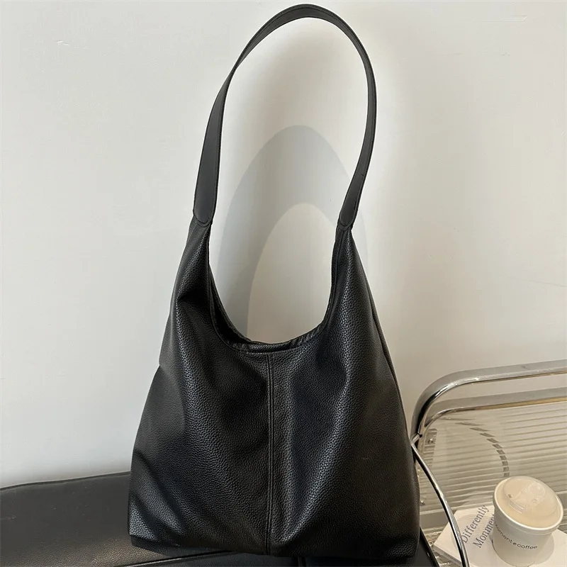 حقيبة كتف جلد PU فاخرة