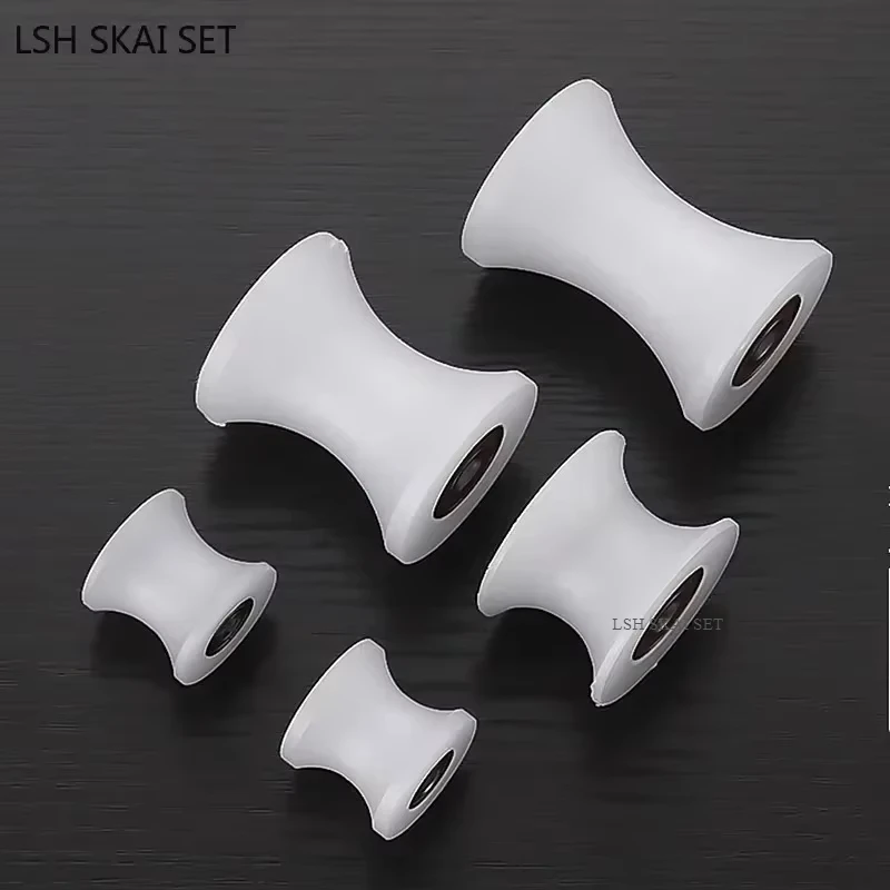 1PC Nylon U-groove Bearing Roller Door and Window Sliding Door Mechanical Pulley Window Decoration Accessories sliding door roller nylon bearing roller