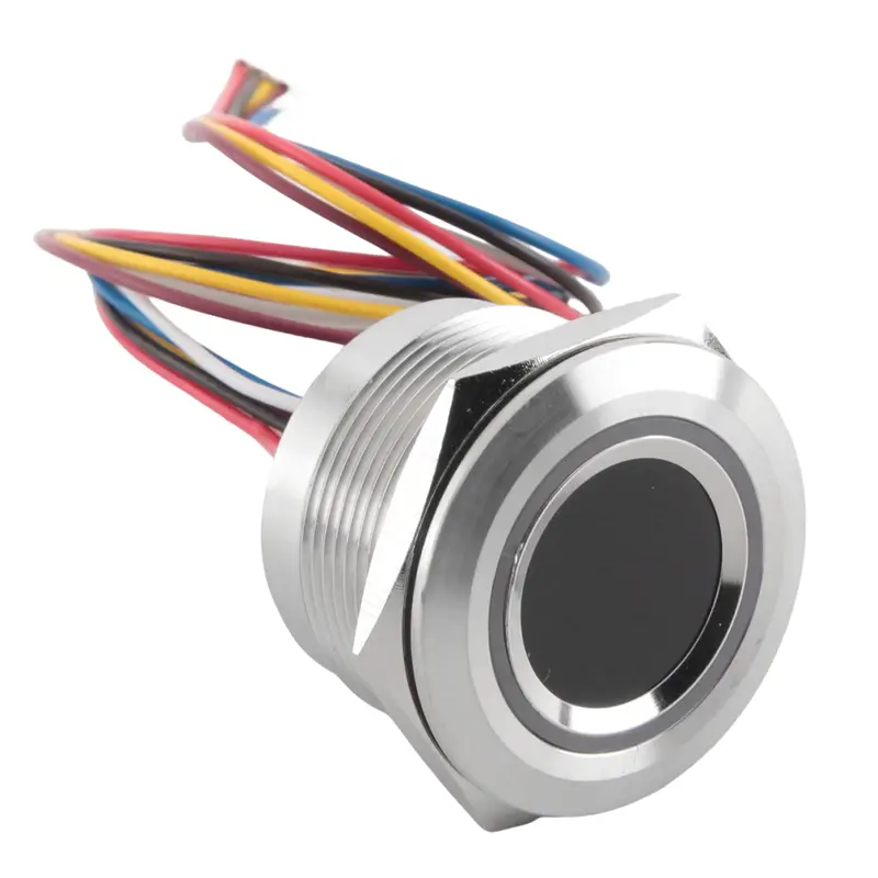 R503 Circular Round RGB Ring Indicator LED Control DC3.3V MX1.0-6Pin Capacitive Fingerprint Module Sensor Scanner-TCES image 7