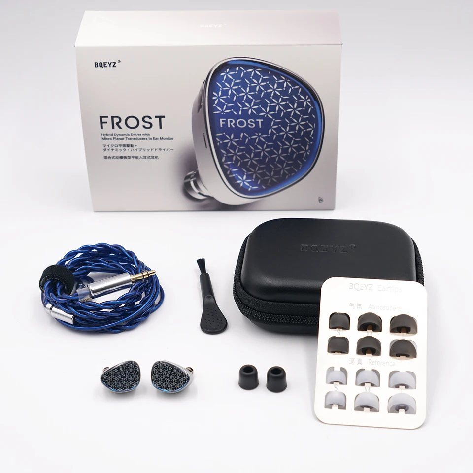 BQEYZ Weather シリーズ Frost HiFi 有線イヤホン マイクロ プレーナー