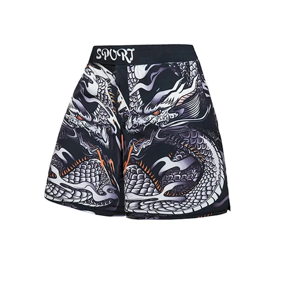 Sports Apparel Snake Kids jiu jitsu MMA T-shirt+Pant Bjj Rashguard KickBoxing Set Boy Children Muay Thai Shorts MMA Clothing Compression Tights