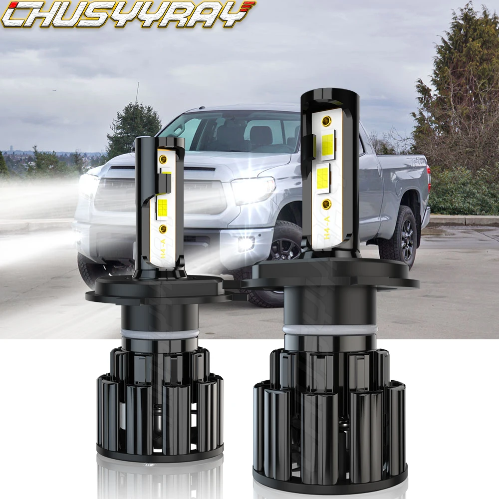 

CHUSYYRAY Car Lights Front LED Headlight Kit Compatible For Toyota Tundra 2000-2006 Hi/Lo Beam Bulb Car accsesories luzes