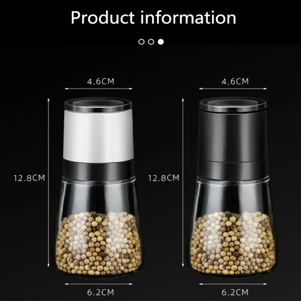 Pepper Mill Manual Salt and Pepper Grinder Adjustable Seasoning Tools Kitchen Accessories salt and pepper grinder,pepper grinder